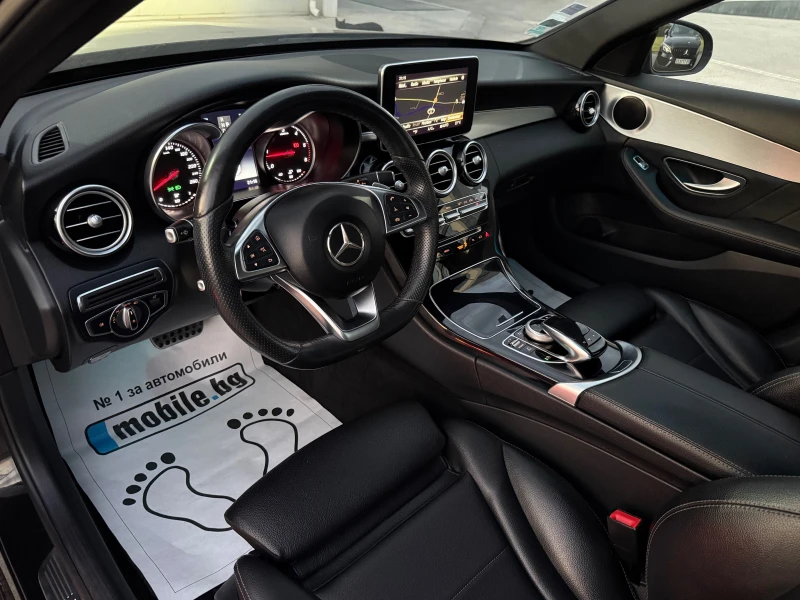 Mercedes-Benz C 220 AMG , KEYLESS Naght Pakage, снимка 9 - Автомобили и джипове - 50854612