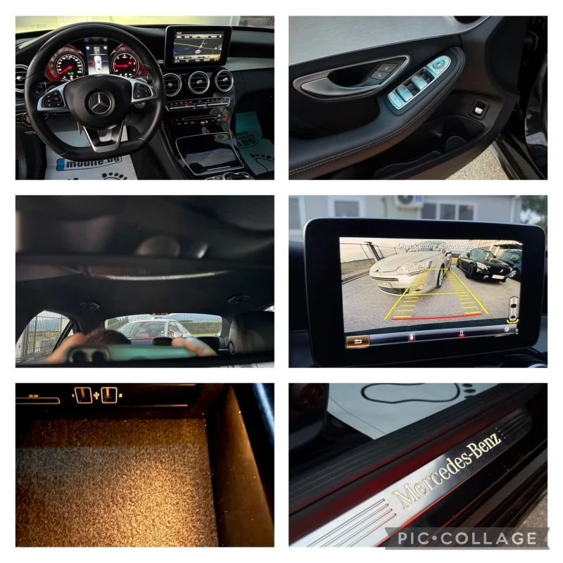 Mercedes-Benz C 220 AMG , KEYLESS Naght Pakage, снимка 16 - Автомобили и джипове - 50854612