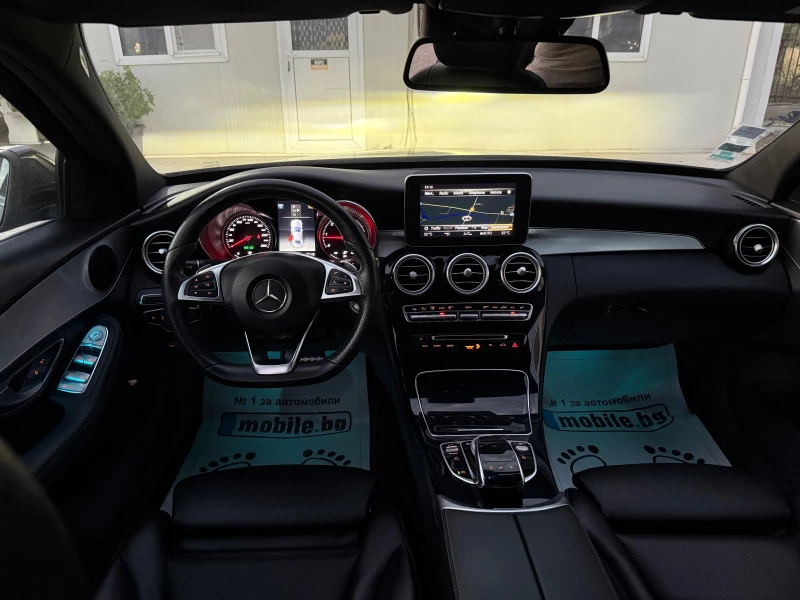 Mercedes-Benz C 220 AMG , KEYLESS Naght Pakage, снимка 12 - Автомобили и джипове - 50854612