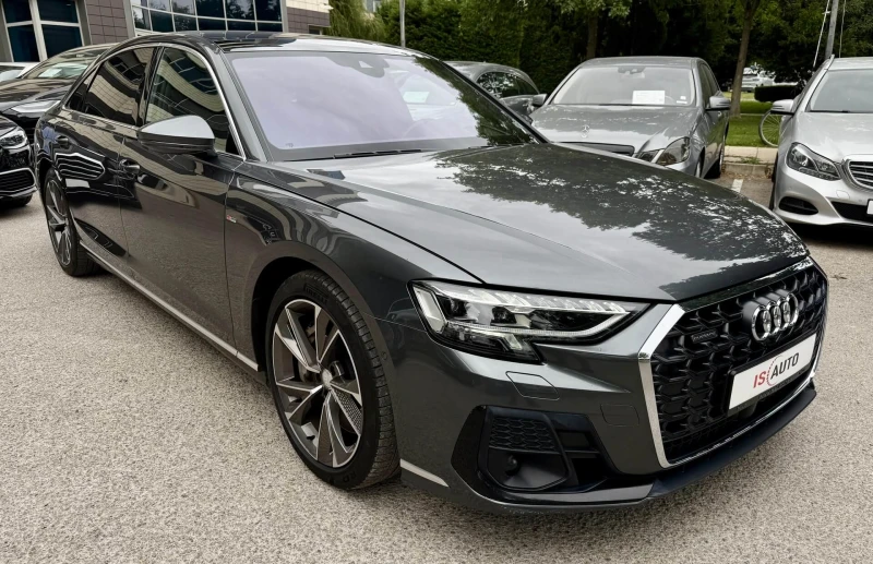 Audi A8 60TFSI/LONG/RSE/Панорама/Обдухване/Sline/HuD, снимка 2 - Автомобили и джипове - 51896917