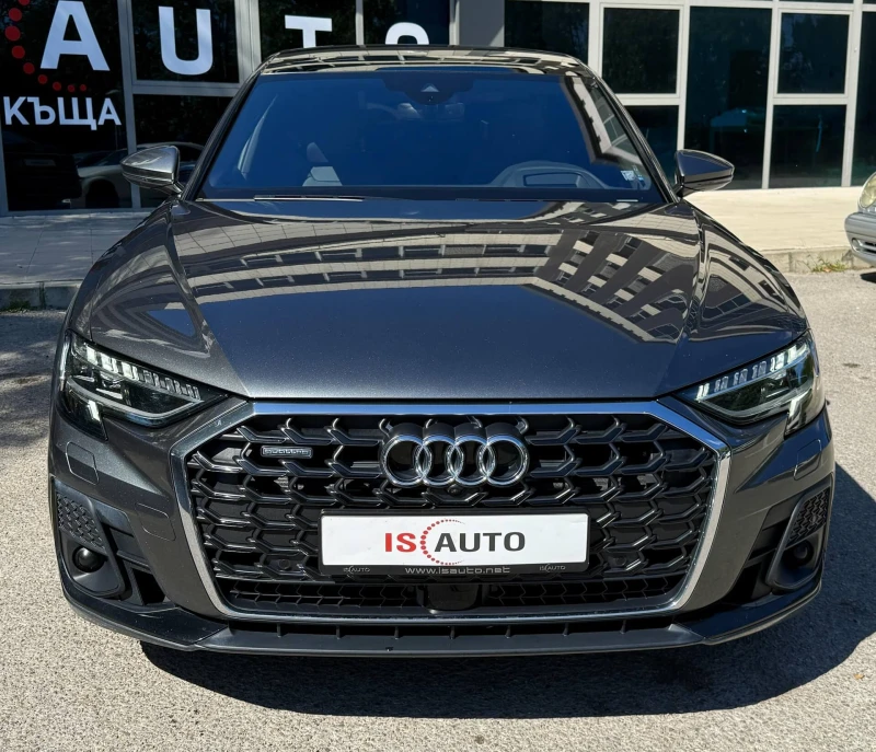 Audi A8 60TFSI/LONG/RSE/Панорама/Обдухване/Sline/HuD, снимка 3 - Автомобили и джипове - 51896917