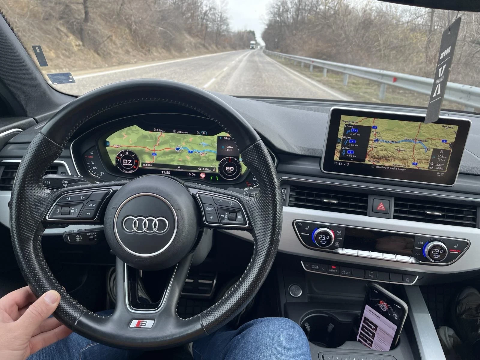 Audi A4 3.0TDI Sline Matrix | Mobile.bg   13