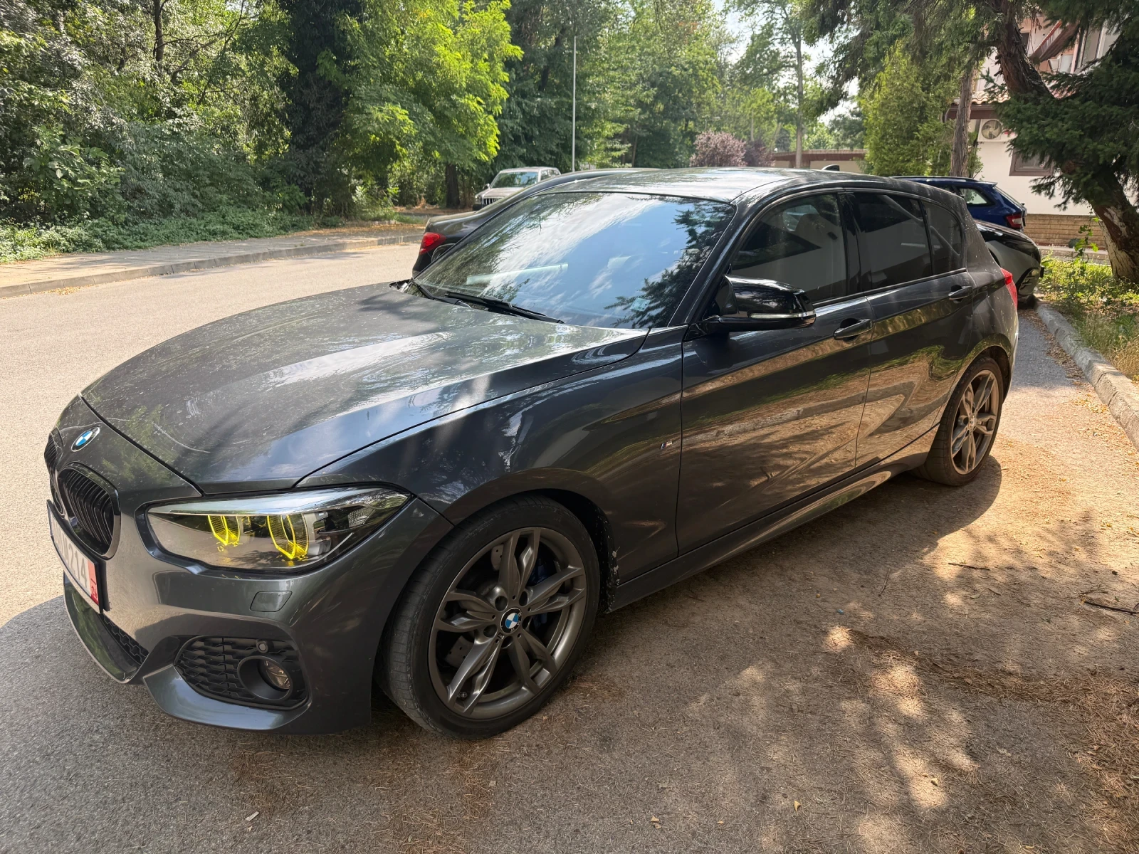 BMW 120 F20/M-sport/NAVI/CAMERA/AVTOMAT/КОЖА/ADAPTIVE LED, снимка 3 - Автомобили и джипове - 55153474