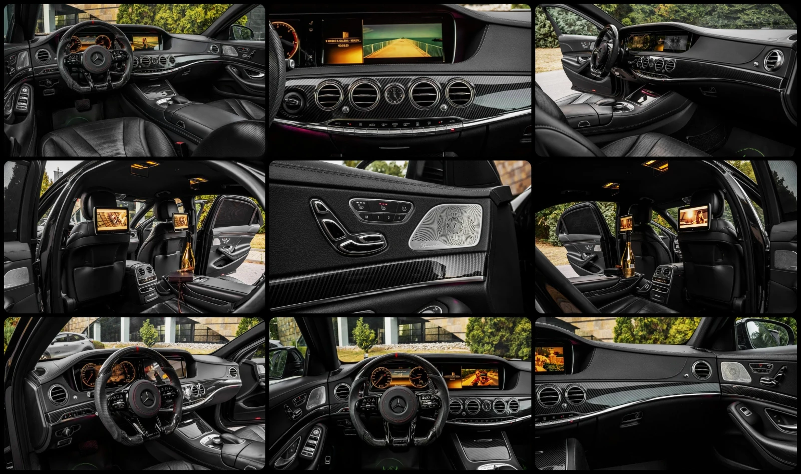 Mercedes-Benz S 350 d* LONG AMG* 3XTV* MASSAGES* EXCLUSIVE* , снимка 14 - Автомобили и джипове - 56047607