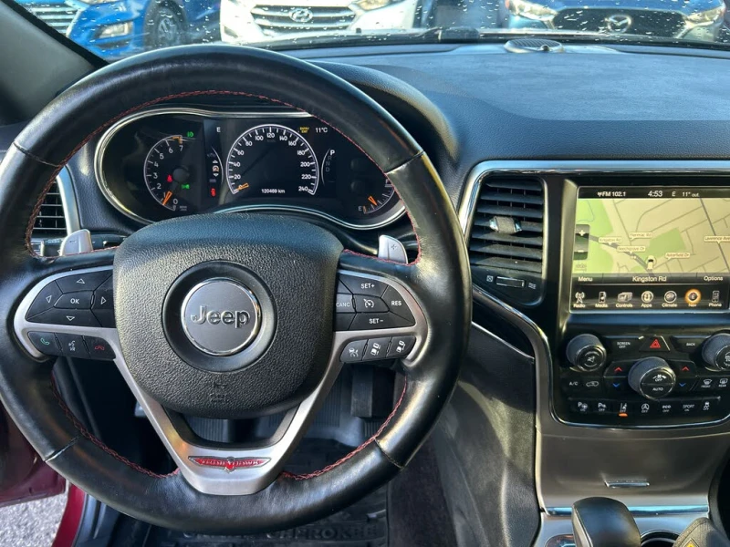 Jeep Grand cherokee Trailhawk CAM* ПОДГРЕВ* PANO* ОБДУХВАНЕ* , снимка 16 - Автомобили и джипове - 52455476