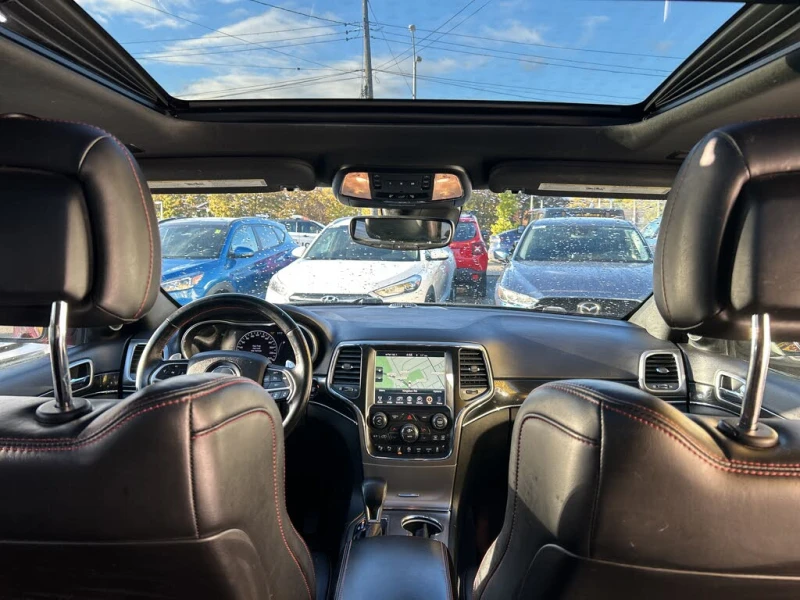 Jeep Grand cherokee Trailhawk CAM* ПОДГРЕВ* PANO* ОБДУХВАНЕ* , снимка 12 - Автомобили и джипове - 52455476
