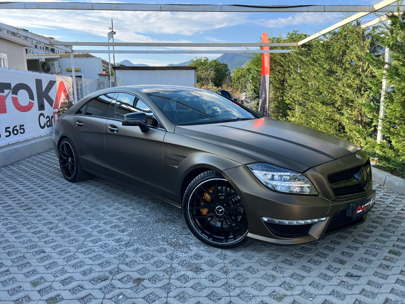 Mercedes-Benz CLS 63 AMG 525кс= DESIGNO= DISTRONIC+ = LED= КАМЕРА= H&K - [1] 