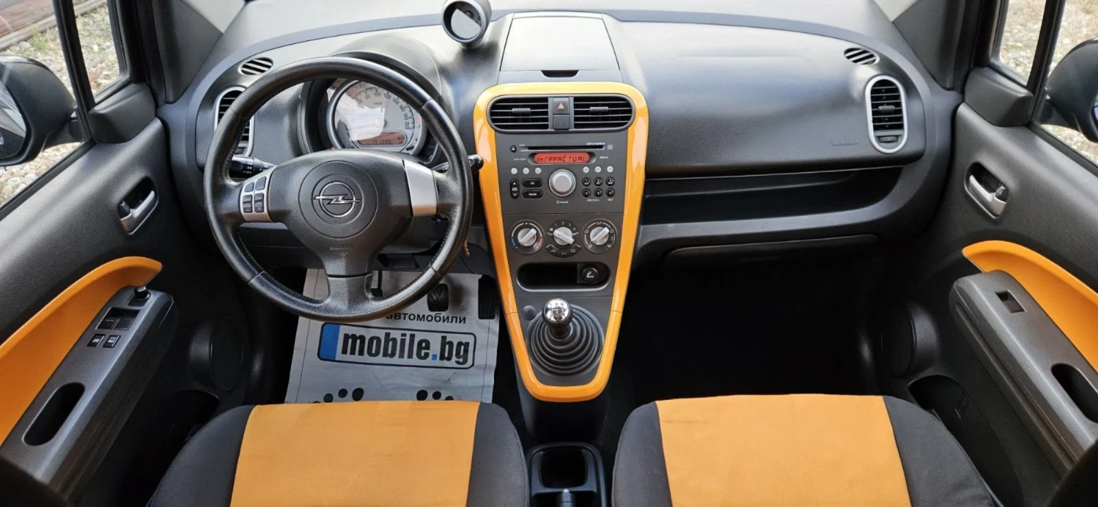 Opel Agila 1.2i* 2010г* 80к.с. - изображение 8