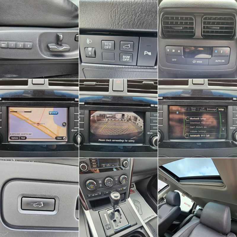 Mazda CX-9 3.7i-273кс= 7МЕСТА= FACELIFT= 4x4= КАМЕРА= BOSE, снимка 16 - Автомобили и джипове - 48949609