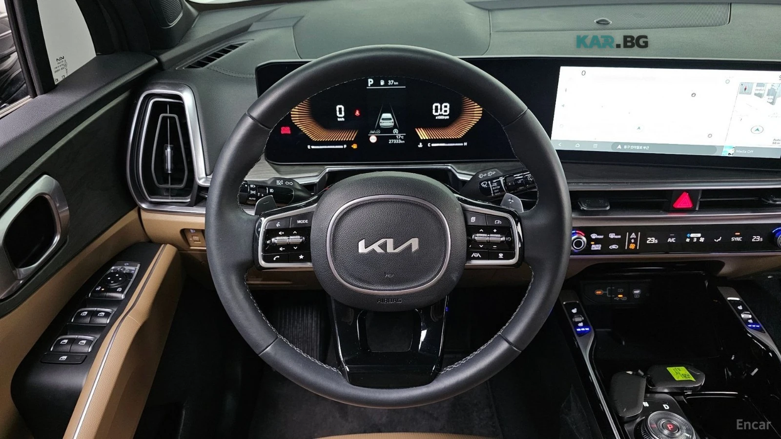 Kia Sorento PRESTIGE* 2WD* ПОДГРЕВ* ОБДУХВАНЕ* КАМЕРА* КЕЙЛЕС, снимка 12 - Автомобили и джипове - 54974196