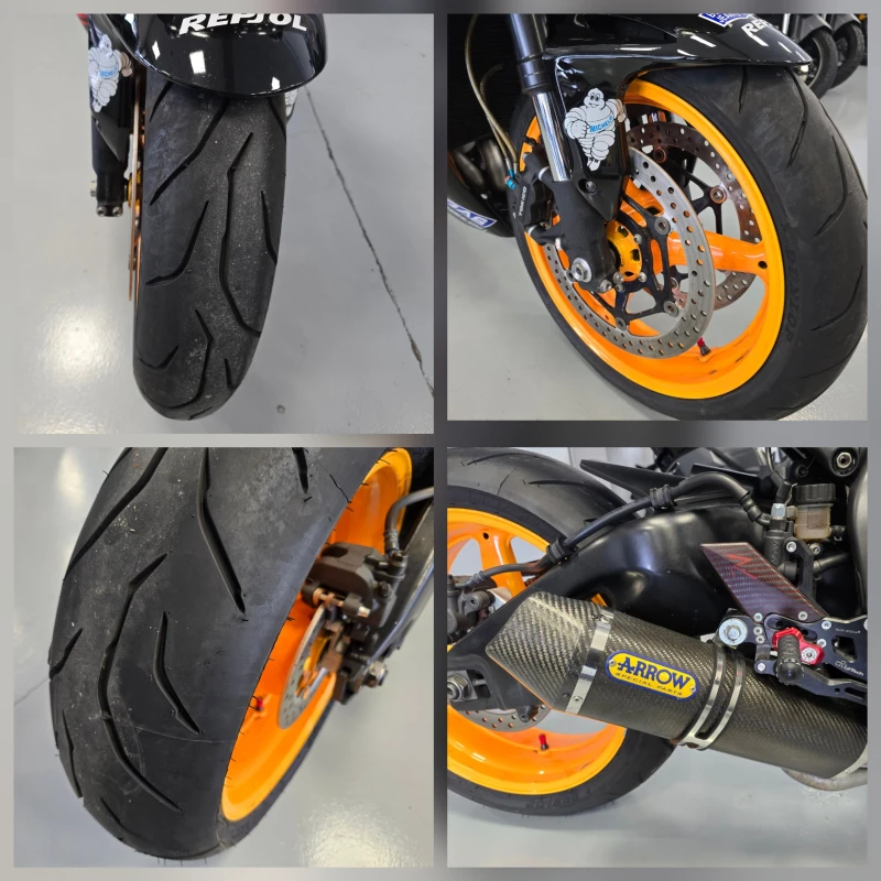 Honda Cbr 1000RR,  REPSOL, ARROW!, снимка 15 - Мотоциклети и мототехника - 52366786