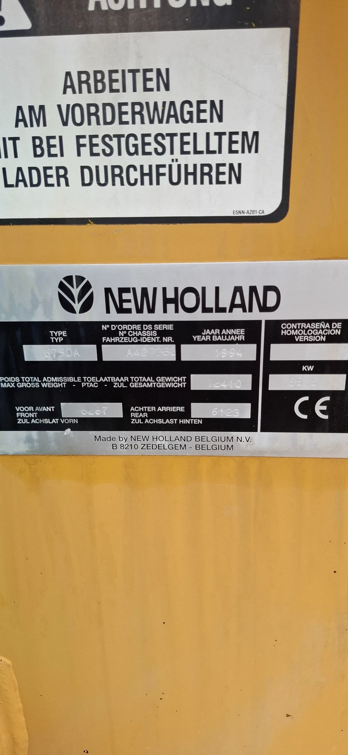 Багер New Holland Ford 675D, снимка 5 - Индустриална техника - 55138850