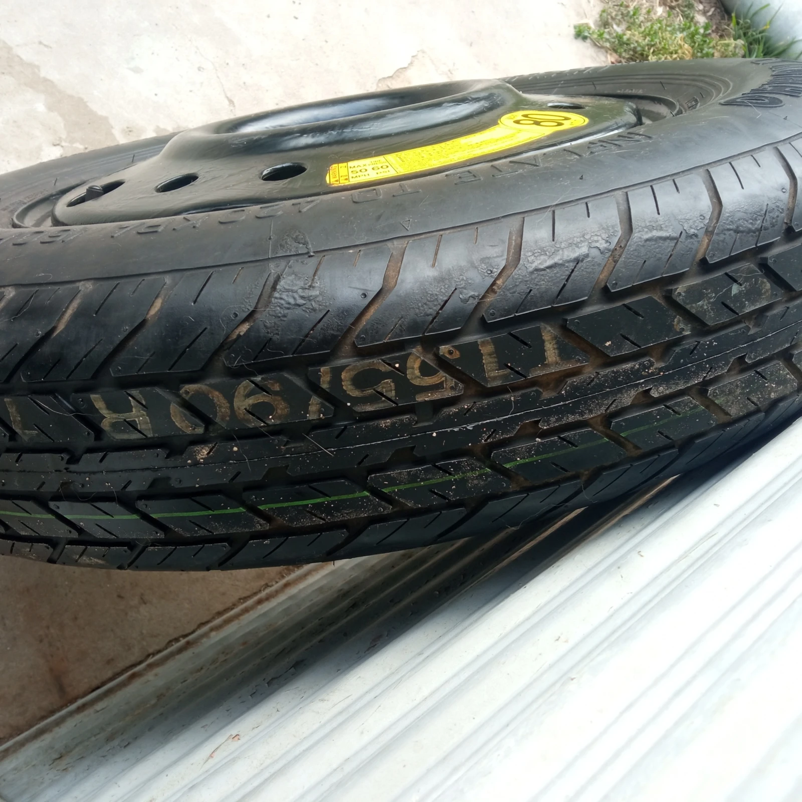 Гуми с джанти Kumho 155/90R16, снимка 3 - Гуми и джанти - 53876257