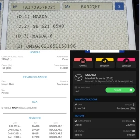 Mazda 6 2.2 Skyactiv ИТАЛИЯ, снимка 14