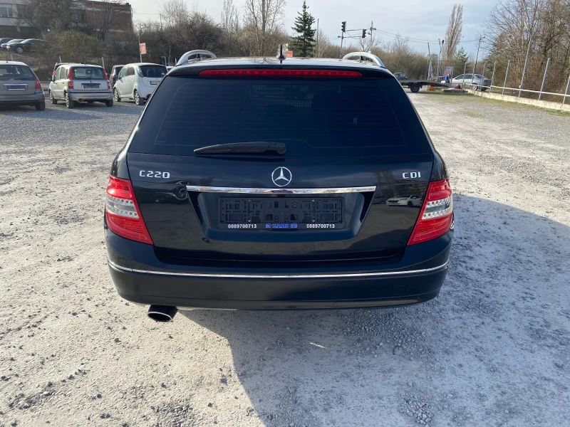 Mercedes-Benz C 220 CDI 170ph(646)* AVANTGARDE* АВТОМАТ* НАВИ* КСЕНОН*, снимка 6 - Автомобили и джипове - 49508232