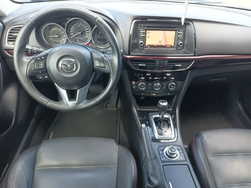 Mazda 6 2.5iбензин;автоматик;нави;КОЛЕДНА ЦЕНА 17500лв, снимка 10 - Автомобили и джипове - 50989298