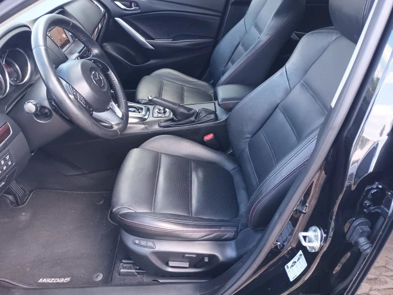 Mazda 6 2.5iбензин;автоматик;нави;КОЛЕДНА ЦЕНА 17500лв, снимка 9 - Автомобили и джипове - 50989298