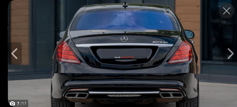 Mercedes-Benz S 500 4MATIC/AMG/TV/HEADUP/HUD, снимка 11 - Автомобили и джипове - 52961428
