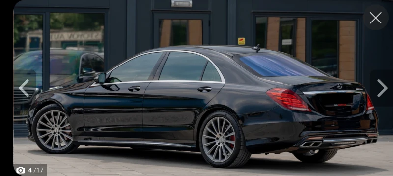 Mercedes-Benz S 500 4MATIC/AMG/TV/HEADUP/HUD, снимка 8 - Автомобили и джипове - 52961428