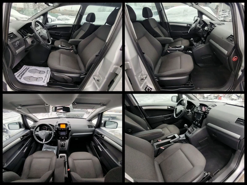 Opel Zafira 1.6i/NAVI/6+ 1, снимка 10 - Автомобили и джипове - 53014907