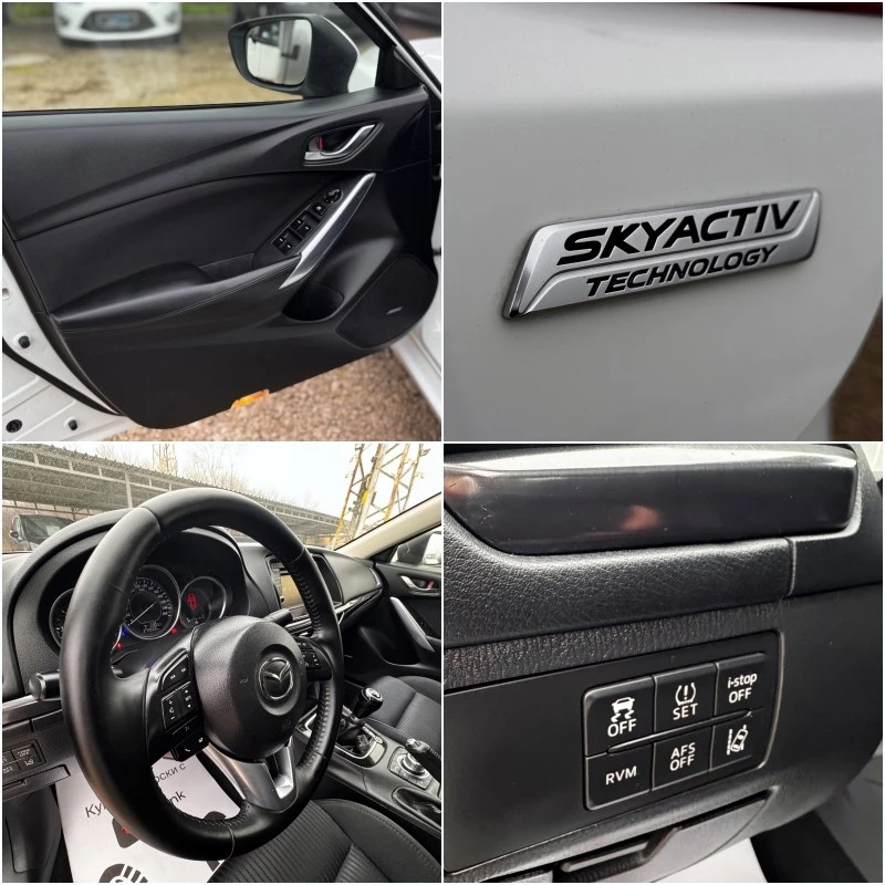 Mazda 6 2.2 Skyactiv ИТАЛИЯ, снимка 11 - Автомобили и джипове - 53111681