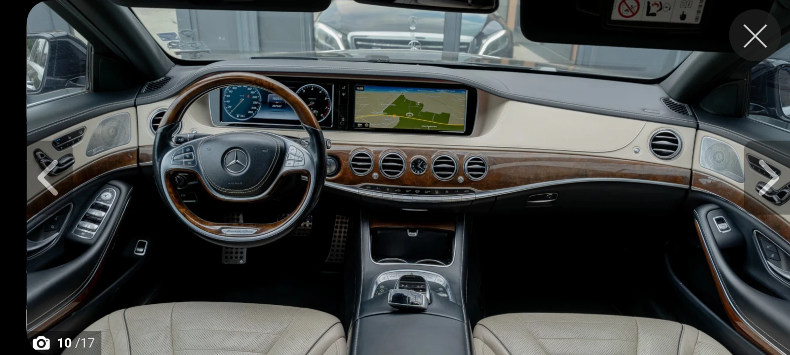 Mercedes-Benz S 500 4MATIC/AMG/TV/HEADUP/HUD | Mobile.bg � ����������� 12