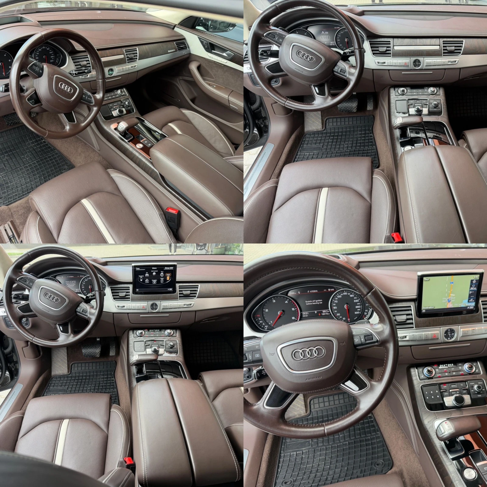 Audi A8 Matrix, HUD, PANO, FUL, Ful, , , , снимка 17 - Автомобили и джипове - 54722939