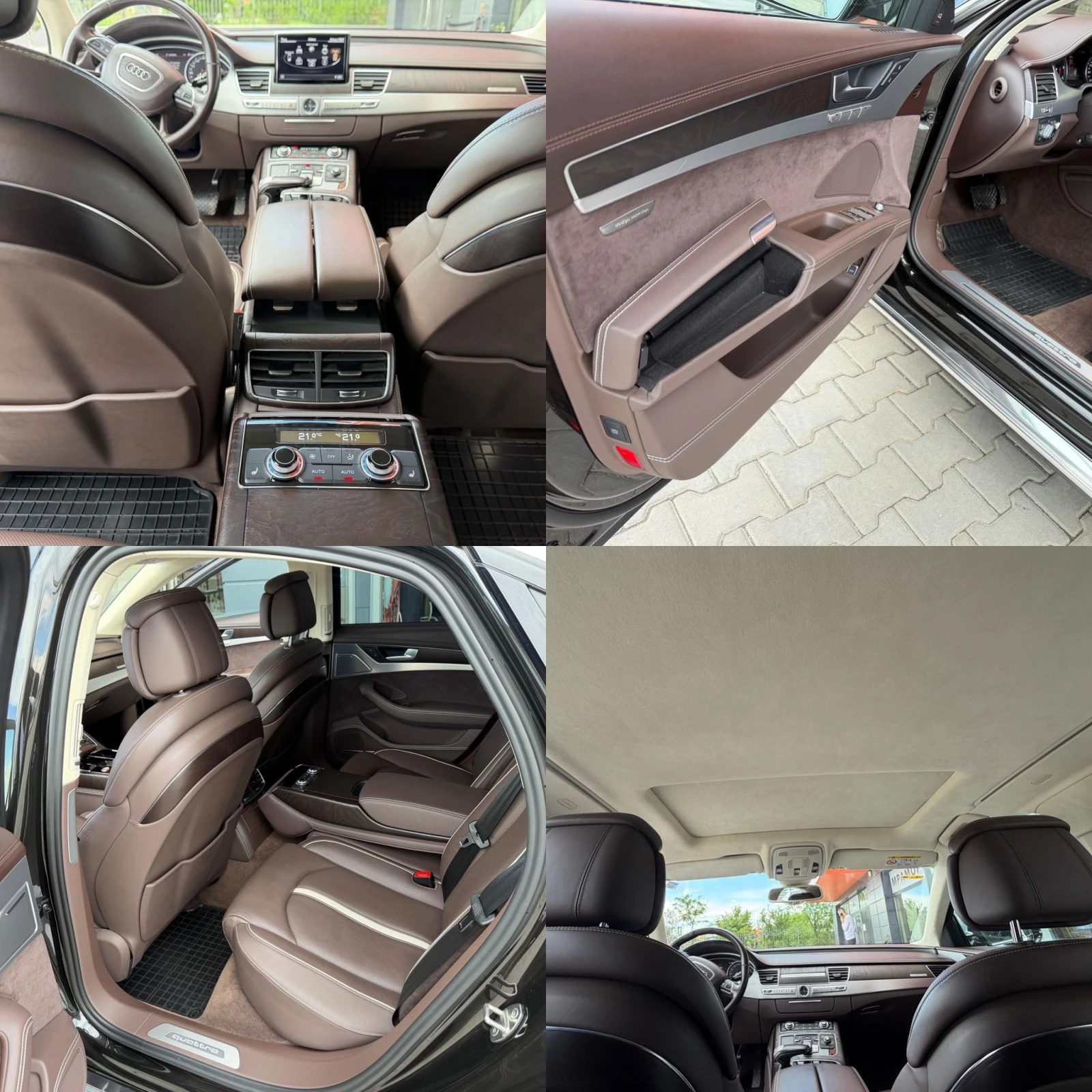 Audi A8 Matrix, HUD, PANO, FUL, Ful, , , , снимка 16 - Автомобили и джипове - 54722939