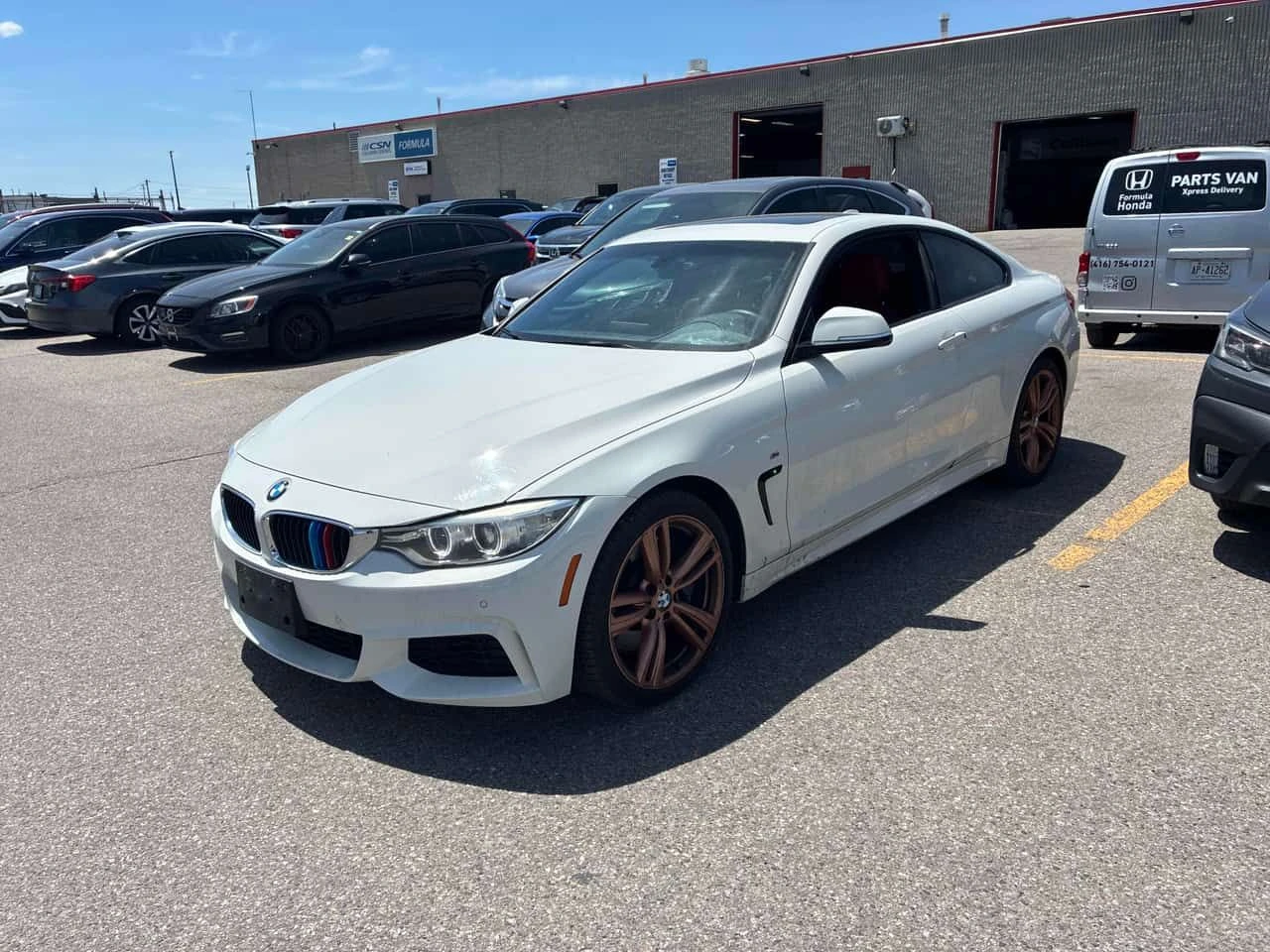 BMW 435 | HARMAN KARDON | HUD | ЧЕРВЕН САЛОН | CARFAX | 