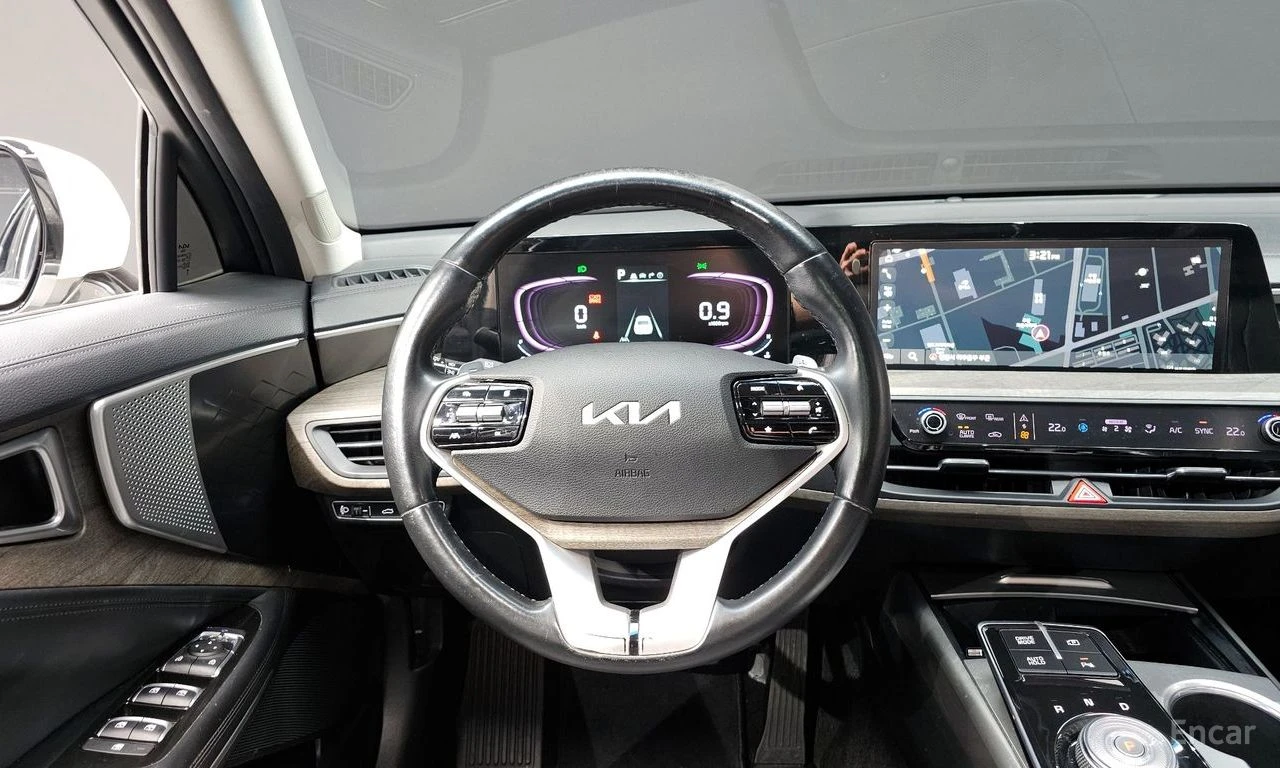Kia K8 3.5* LPG* ПОДГРЕВ* ОБДУХВАНЕ* LANE* ASSIST* КАМЕРА, снимка 9 - Автомобили и джипове - 55968970