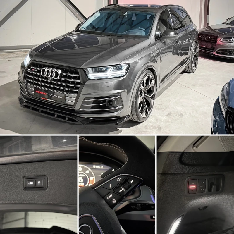 Audi SQ7 V8T/ CERAMICA/ PANO/ 3xTV/ DIGITAL/ FULL MATRIX, снимка 15 - Автомобили и джипове - 52448281