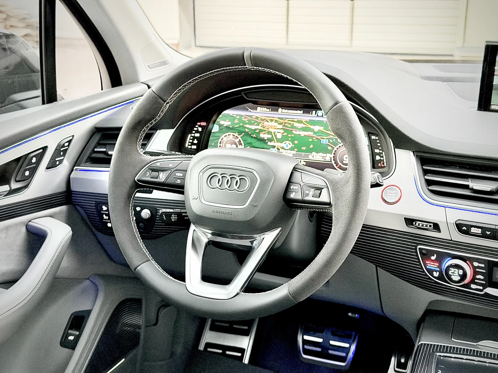 Audi SQ7 V8T/ CERAMICA/ PANO/ 3xTV/ DIGITAL/ FULL MATRIX | Mobile.bg   8