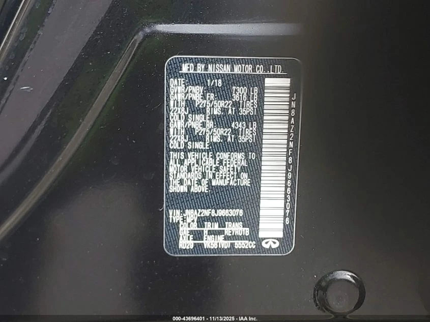 Infiniti QX80 5.6L V-8 DI, DOHC, VVT, 400HP 4X2 Drive | Mobile.bg   14