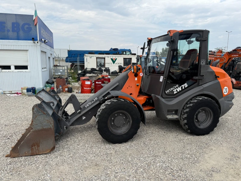 Челен товарач Hitachi ZW 75, снимка 6 - Индустриална техника - 51455041