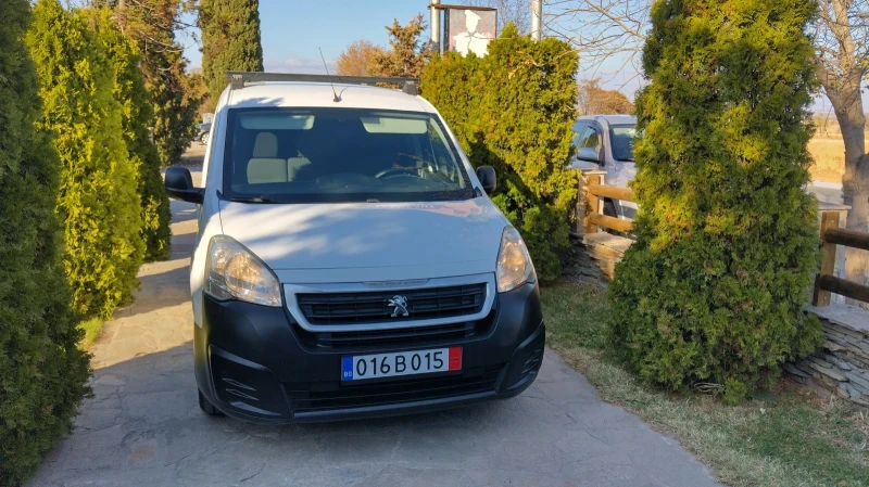 Peugeot Partner 1.6HDi   3-места, снимка 1 - Автомобили и джипове - 47940324