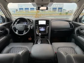 Infiniti QX80 5.6I= 4WD= FACE= Distronic= Keyless= 3xTV= 360* Ка, снимка 10