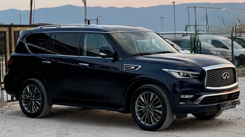 Infiniti QX80 5.6I= 4WD= FACE= Distronic= Keyless= 3xTV= 360* Ка, снимка 3 - Автомобили и джипове - 46630428