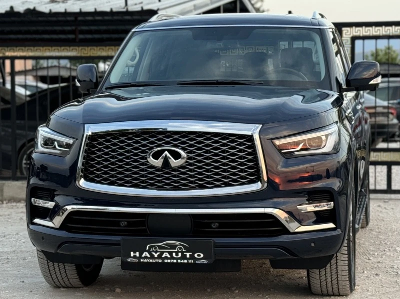 Infiniti QX80 5.6I= 4WD= FACE= Distronic= Keyless= 3xTV= 360* Ка, снимка 1 - Автомобили и джипове - 46630428