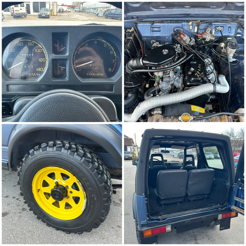 Suzuki Samurai 1.3i SJ 413 Santana 4х4 Италия, снимка 15 - Автомобили и джипове - 48910962