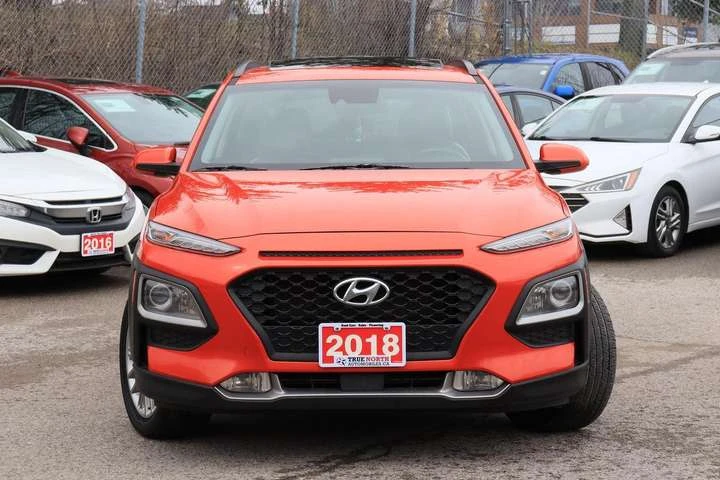 Hyundai Kona Luxury | AWD | Leather | Roof | CarPlay | BSM | LA, снимка 2 - Автомобили и джипове - 54473697