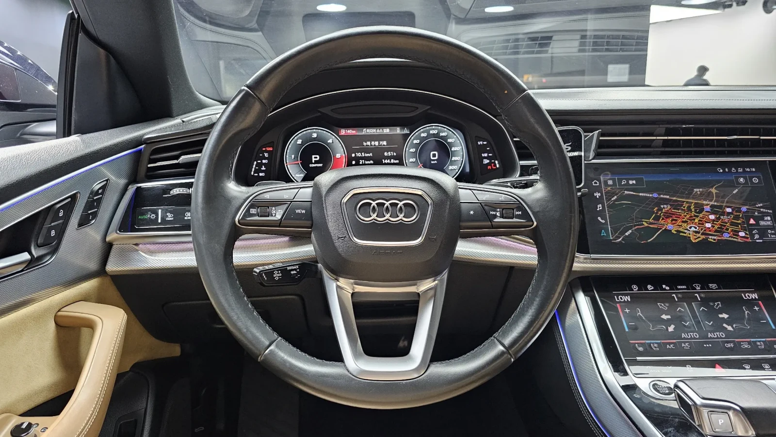 Audi Q8 2021* MATRIX* HEAD-UP* ОБДУХ* КРАЙНА ЦЕНА, снимка 6 - Автомобили и джипове - 54378534