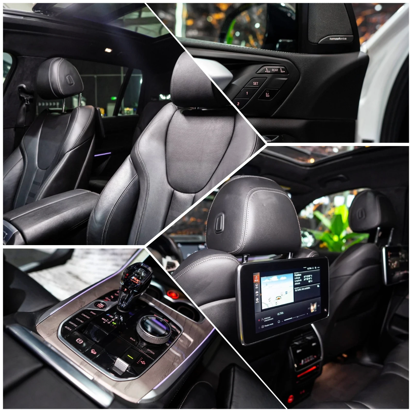 BMW X7 M50D XDRIVE M PACK LED ПАНО H&K 3XTV ЛИЗИНГ 100%, снимка 16 - Автомобили и джипове - 54958438