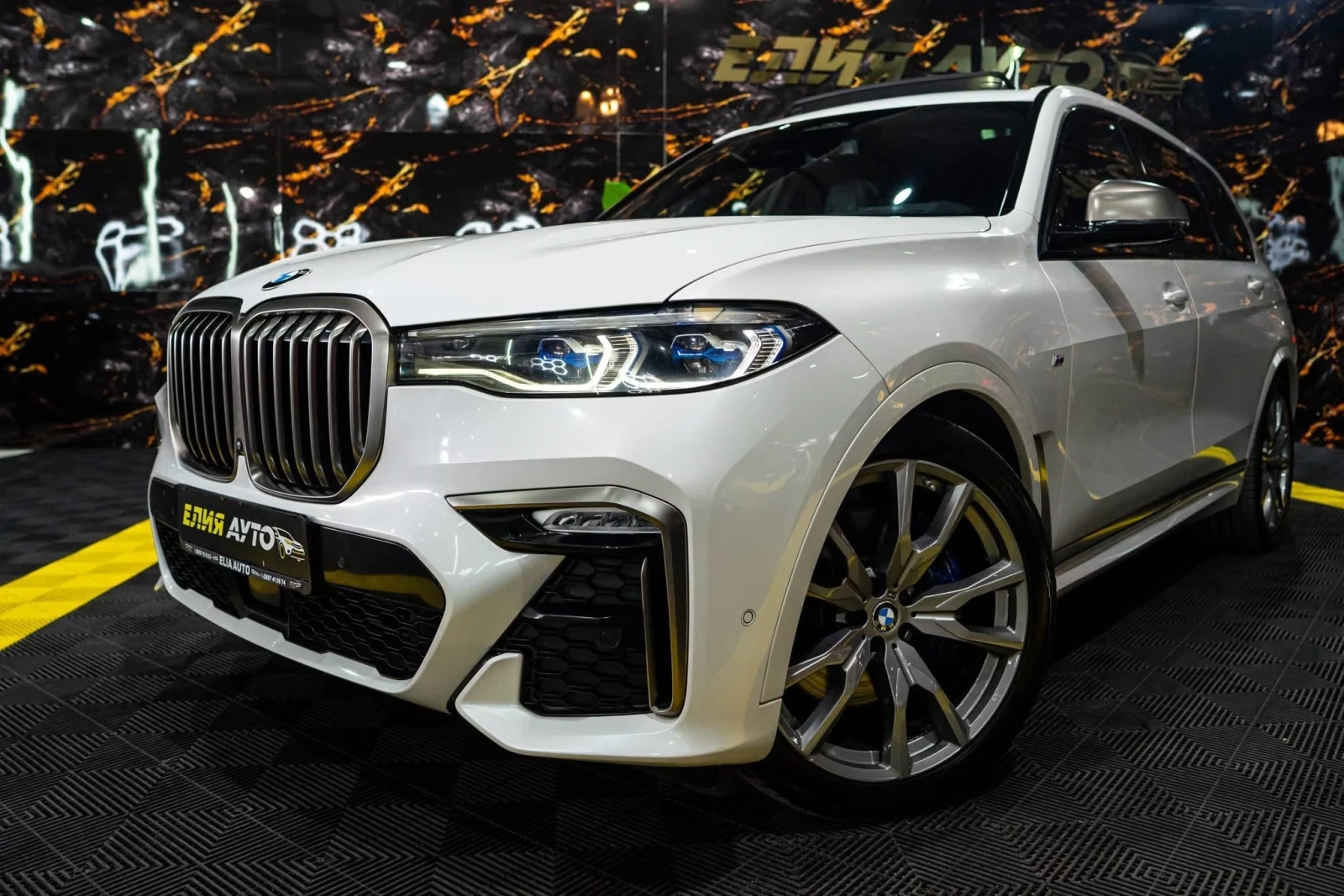 BMW X7 M50D XDRIVE M PACK LED ПАНО H&K 3XTV ЛИЗИНГ 100%, снимка 4 - Автомобили и джипове - 54958438