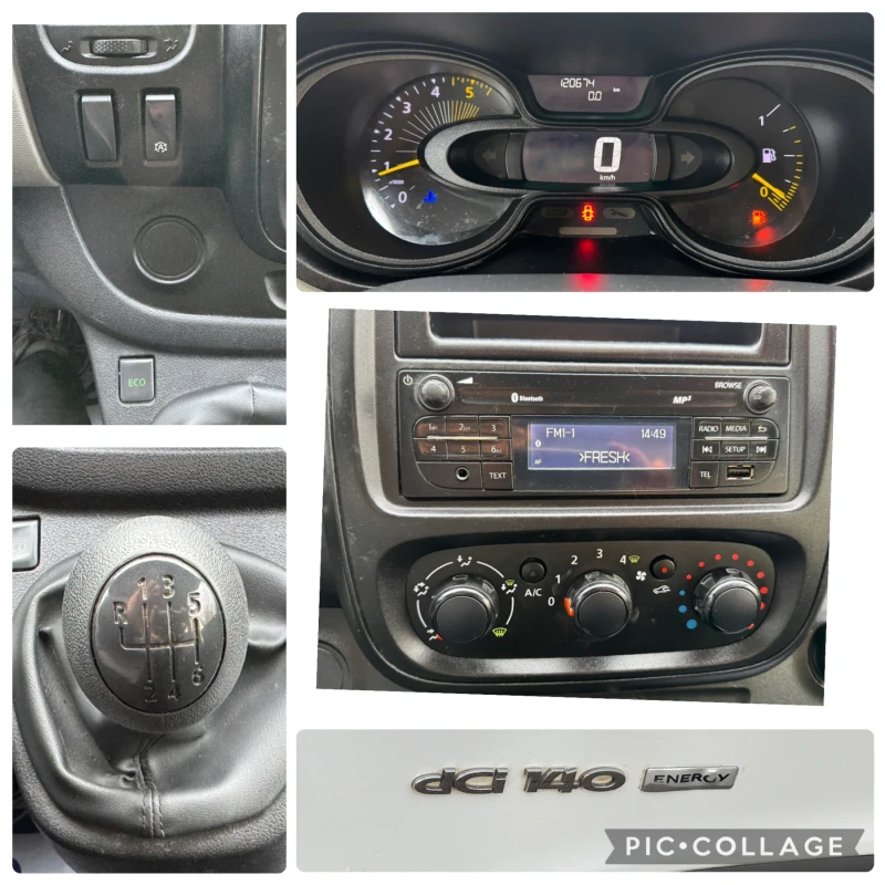 Renault Trafic 140кс.! Клима! Топ Състояние! 6скорости, снимка 14 - Бусове и автобуси - 53263683