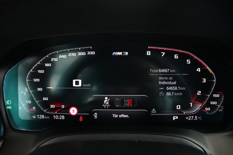 BMW M3 COMPETITION/510HP/LASER/CAM/NAVI/347b, снимка 15 - Автомобили и джипове - 47714412