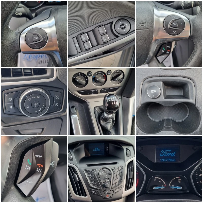 Ford Focus 1.6TURBO 150ps БЕНЗИН / 6 СКОРОСТИ, снимка 16 - Автомобили и джипове - 53450339