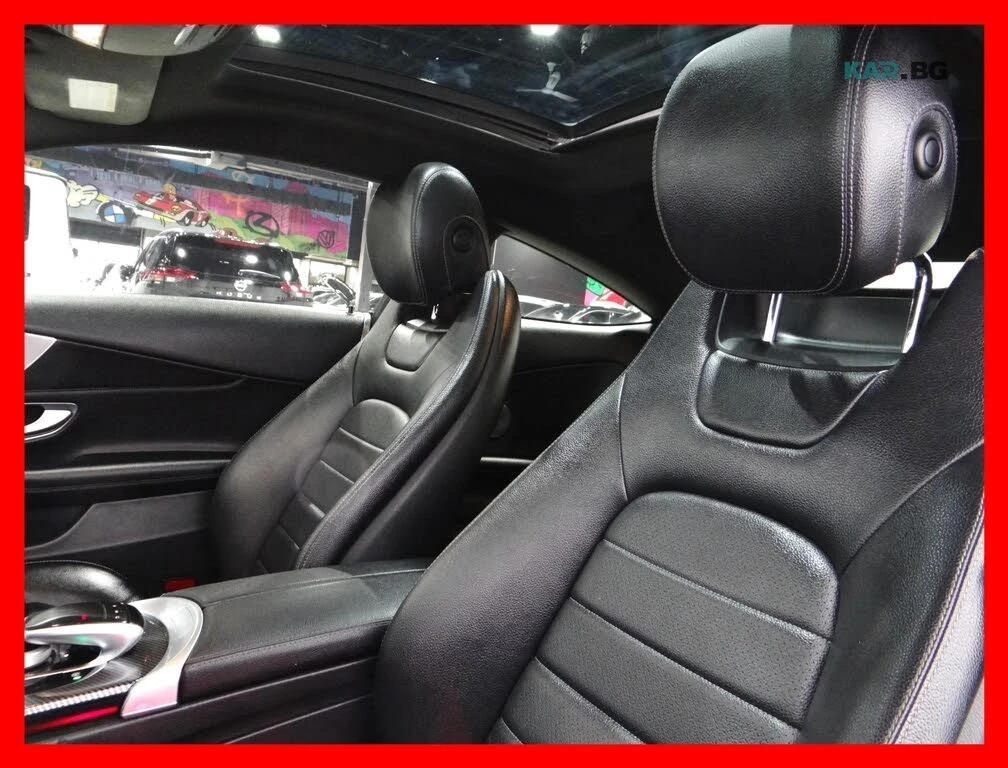 Mercedes-Benz C 300 4MATIC* COUPE* BURMESTER* ПОДГРЕВ* КАМЕРА* , снимка 12 - Автомобили и джипове - 54791541