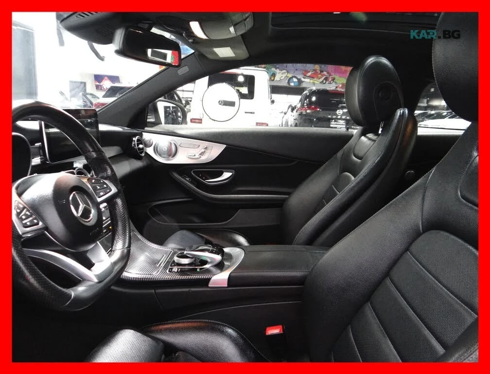 Mercedes-Benz C 300 4MATIC* COUPE* BURMESTER* ПОДГРЕВ* КАМЕРА* , снимка 11 - Автомобили и джипове - 54791541