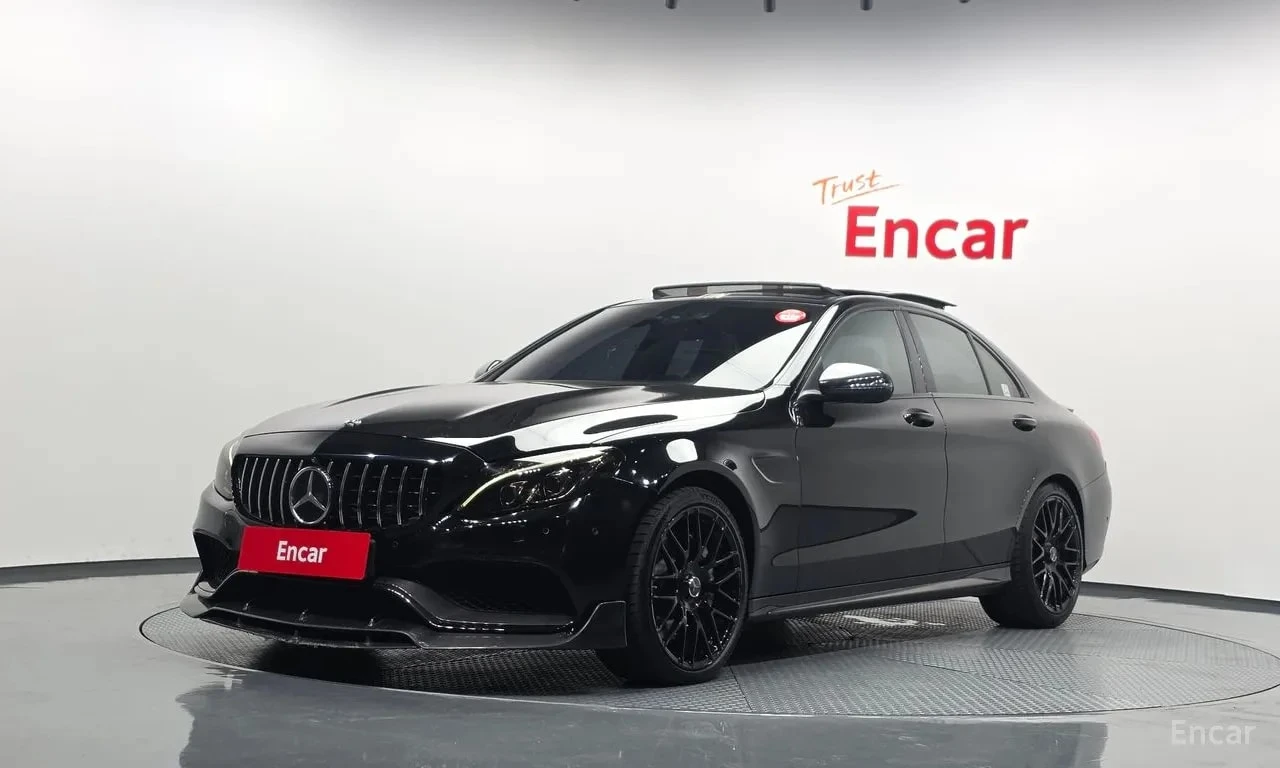 Mercedes-Benz C 63 AMG HEAD UP/BURMASTER/BUCKET/360 КАМ/ПОДГРЕВ