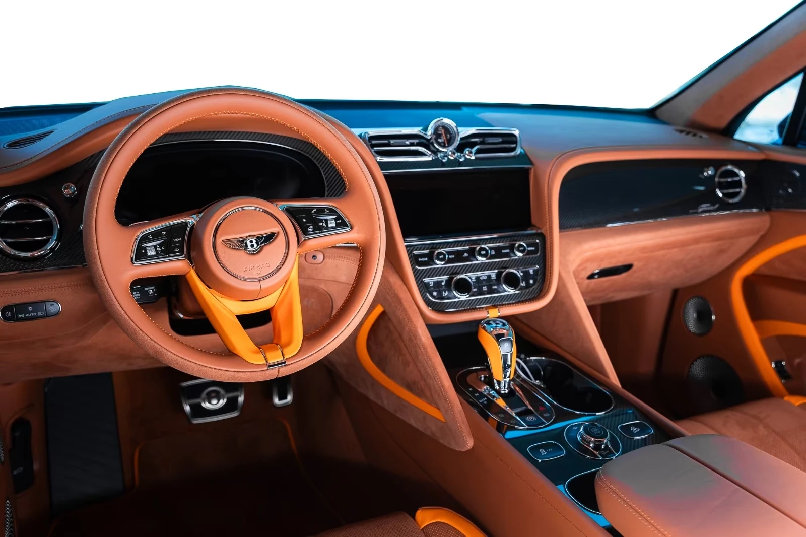 Bentley Bentayga SPEED KERAMIK B&O TV  PANORAMA , снимка 7 - Автомобили и джипове - 53879742